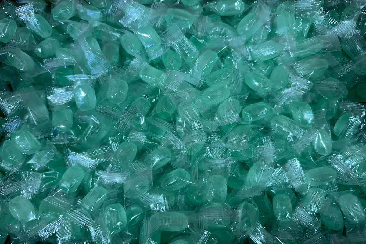 wrapped eucalyptus lollies 