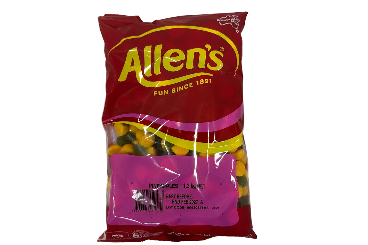 Allens Pineapples 1.3kg Bag