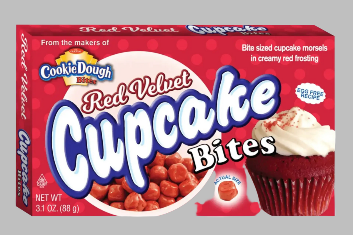 Red Velvet Cupcake Bites Theatre Box 88g