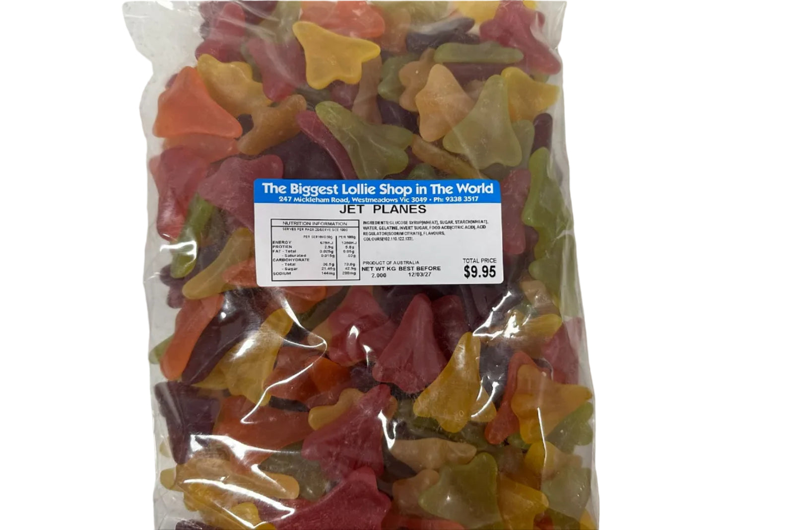 Pascall Jet Planes 2kg Special