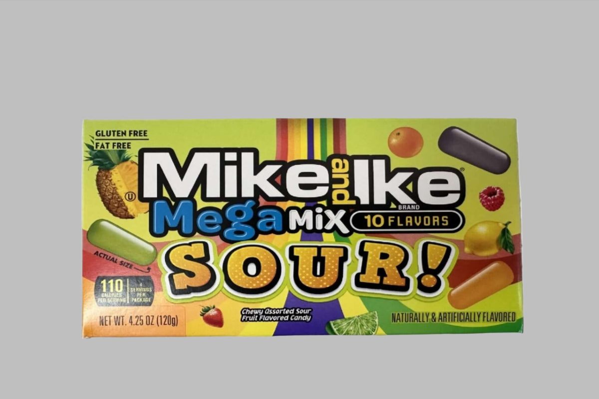 mike &amp; ike mega mix sour