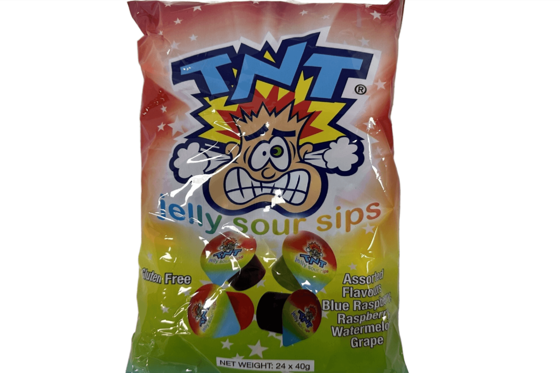 TNT Jelly Sour Sips 24x40g