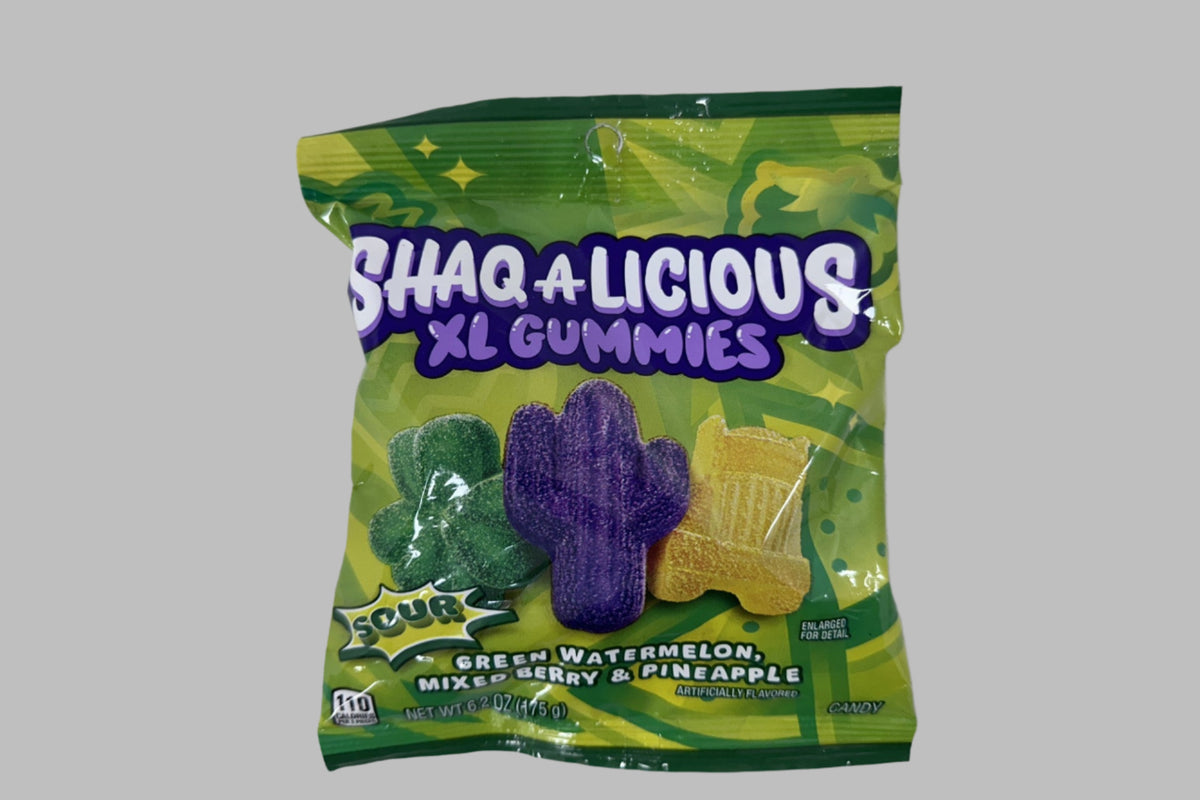 SHAQ-A-LICIOUS XL GUMMIES SOUR 175g