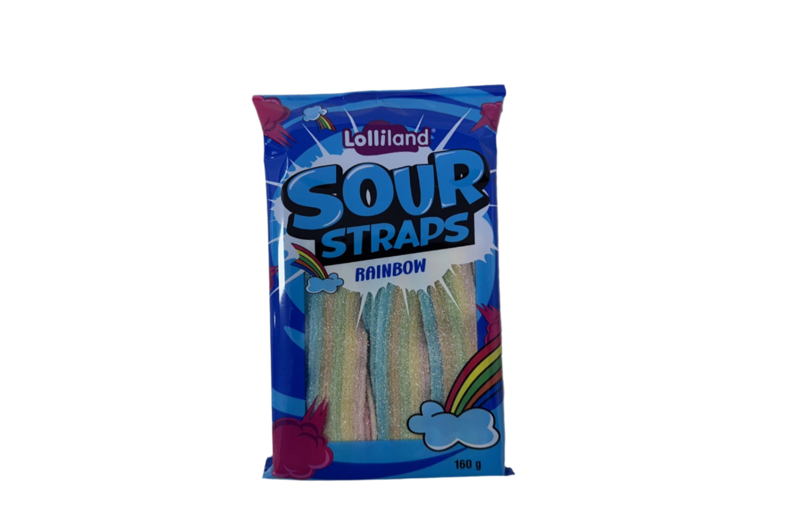 rainbow sour straps