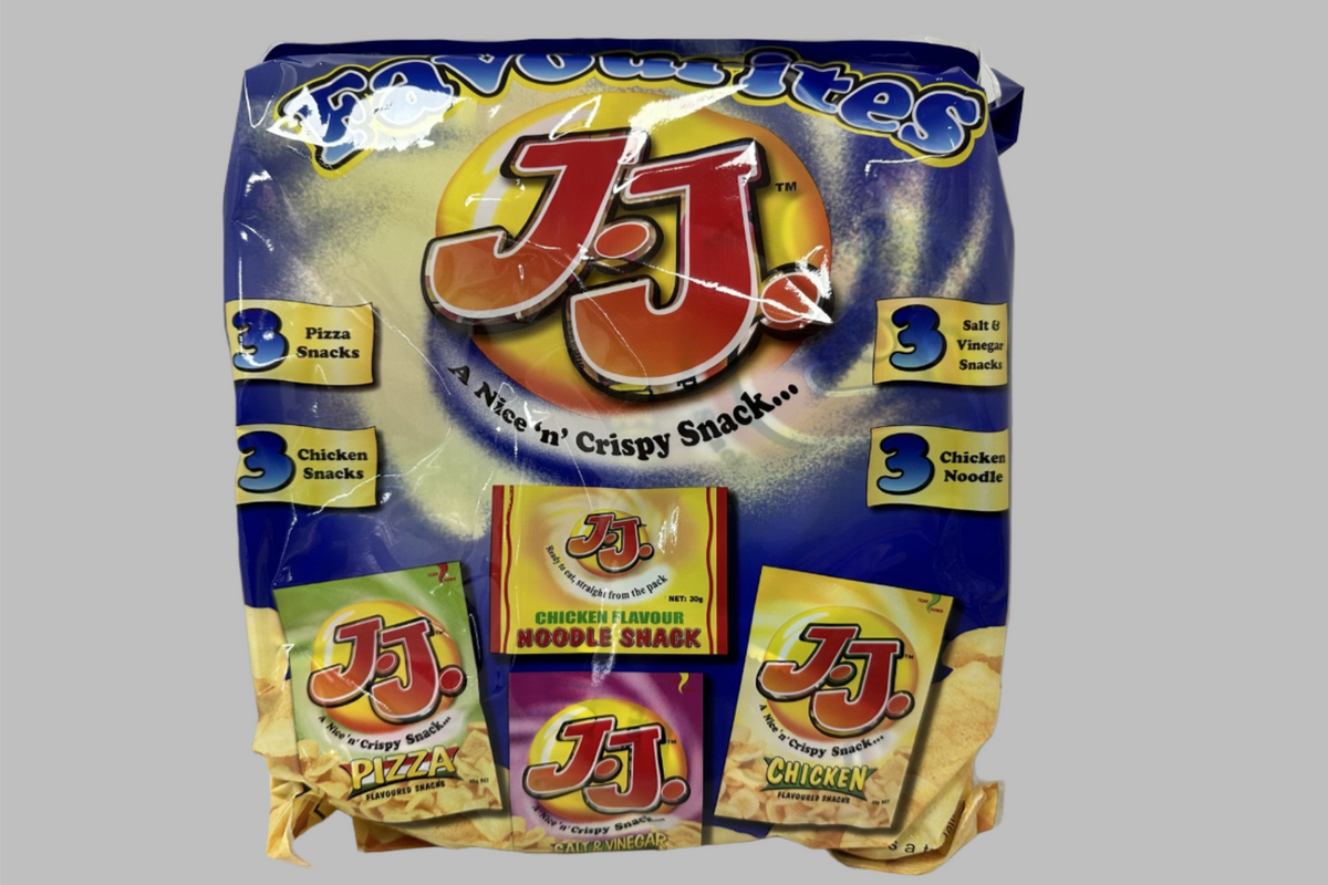 JJ Snacks Multipack Favourites Chips 12 Pack