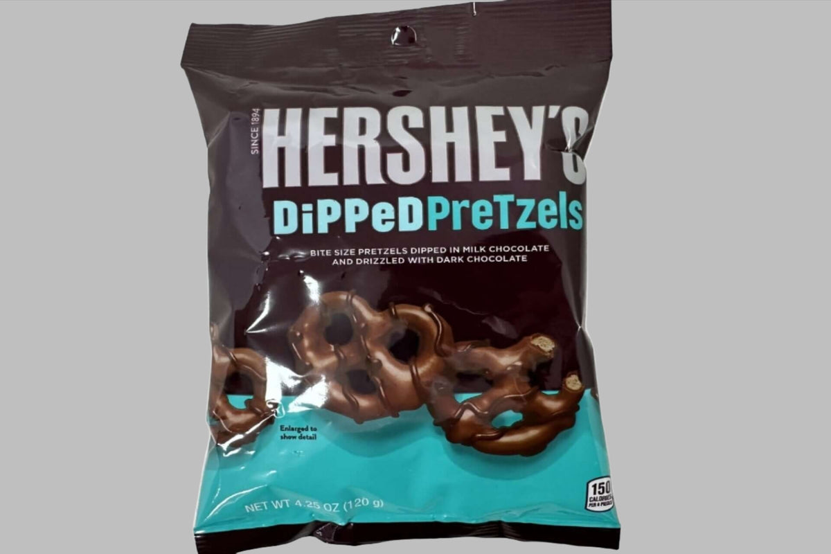 Hershey choc pretzels